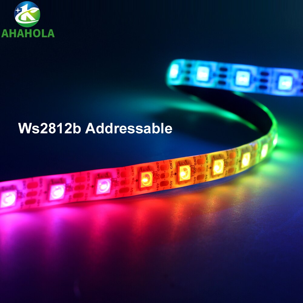LED Ʈ 5050 RGB  Ws2812, 30, 60 144, Ws2811, ּ..